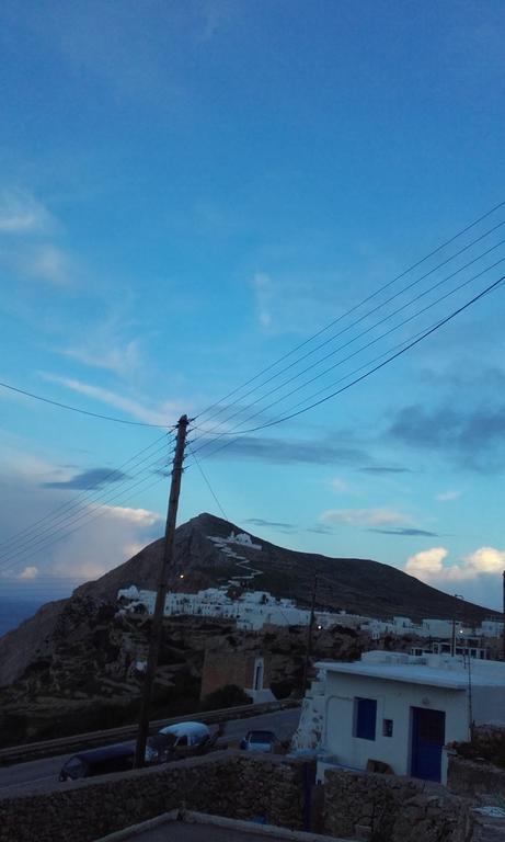 Light Blue Home Folegandros Town Luaran gambar